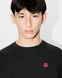 'Boke Flower' embroidered T-shirt cotton