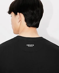 'Boke Flower' embroidered T-shirt cotton