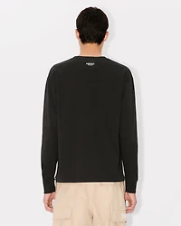 'Boke Flower' embroidered long sleeve T-shirt cotton