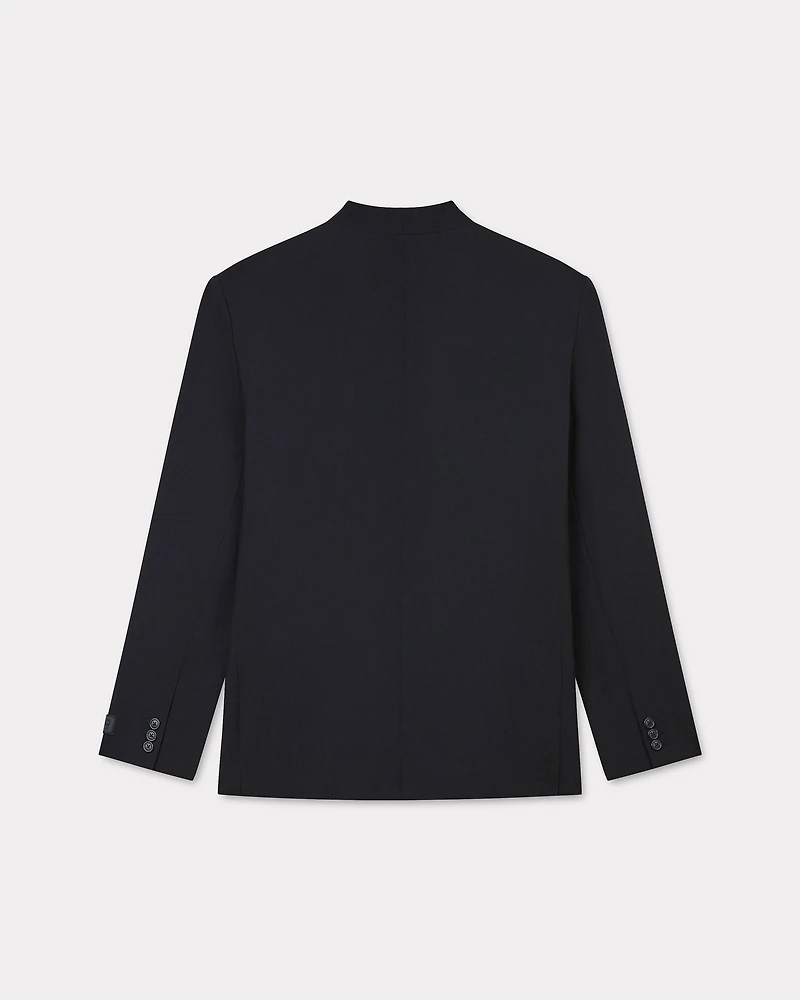 Tailored kimono jacket virgin wool