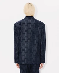 'KENZO Weave' tailored kimono jacket wool and cotton