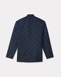 'KENZO Weave' tailored kimono jacket wool and cotton