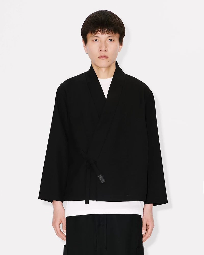 Kimono jacket virgin wool