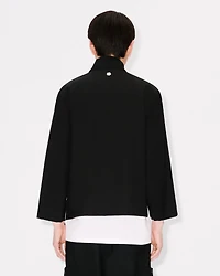 Kimono jacket virgin wool