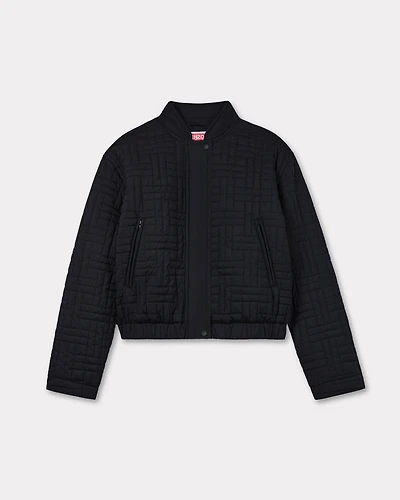 'KENZO Weave' quilted puffer