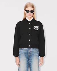 'KENZO Happy Tiger' embroidered teddy jacket