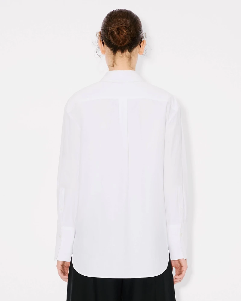 'Boke Flower' shirt cotton poplin