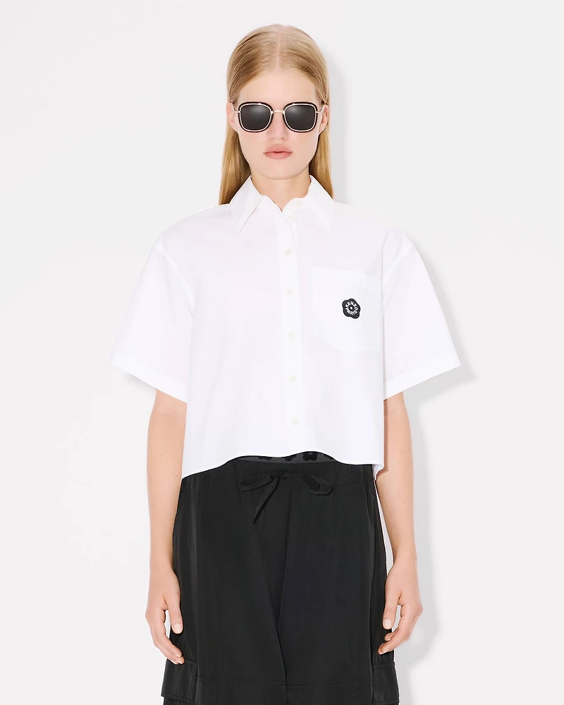'Boke Flower 2.0' shirt cotton poplin