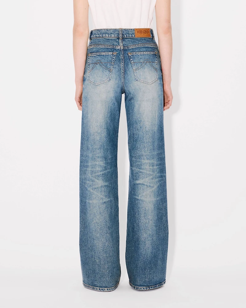 AYAME wide jeans stretch japanese denim