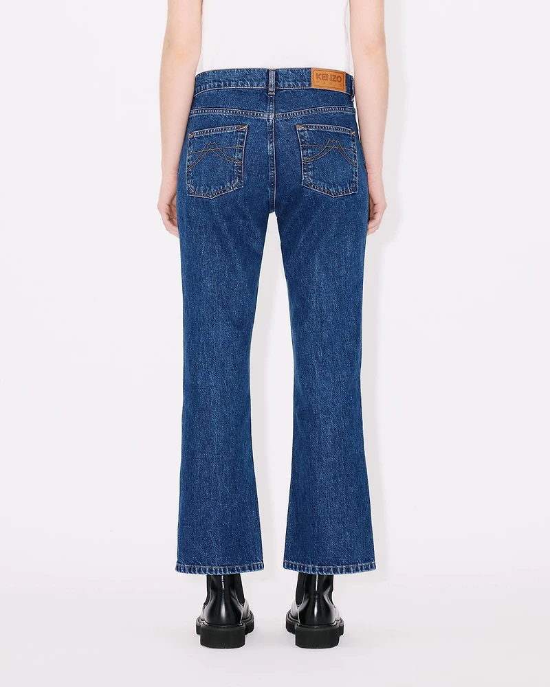 BARA cropped jeans japanese denim