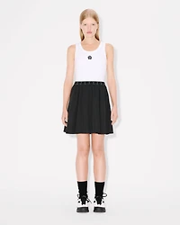 'Boke Flower 2.0' short skirt technical cotton