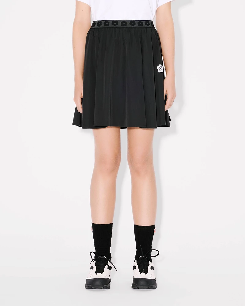 'Boke Flower 2.0' short skirt technical cotton