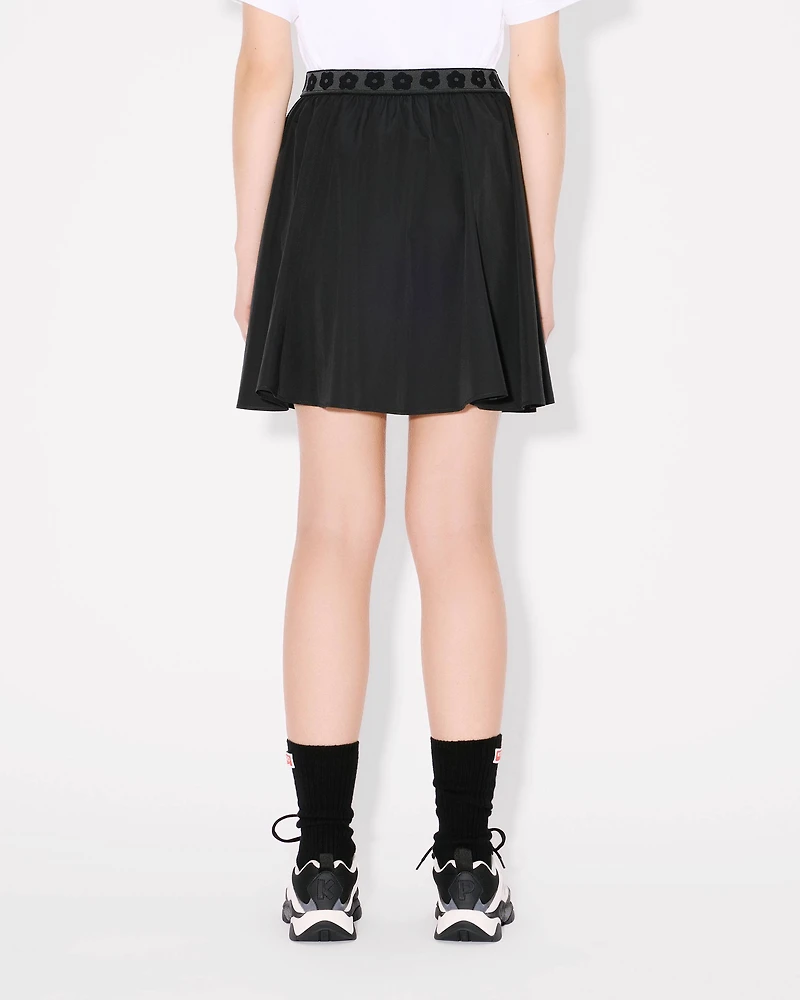 'Boke Flower 2.0' short skirt technical cotton