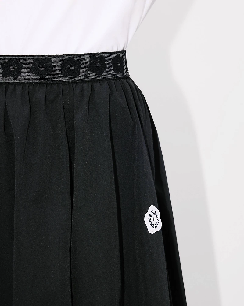 'Boke Flower 2.0' short skirt technical cotton
