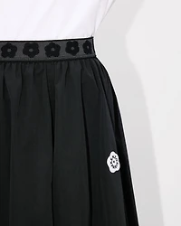 'Boke Flower 2.0' short skirt technical cotton