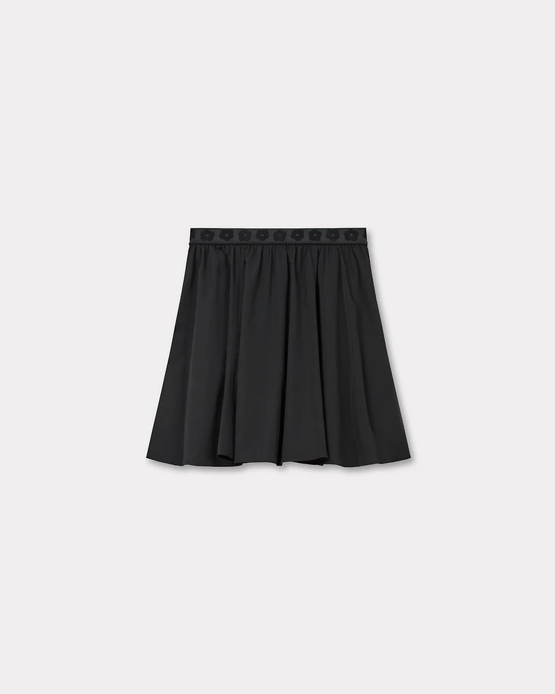 'Boke Flower 2.0' short skirt technical cotton
