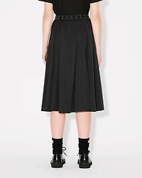 'Boke Flower 2.0' midi skirt technical cotton
