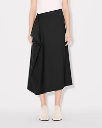 Midi skirt in virgin wool