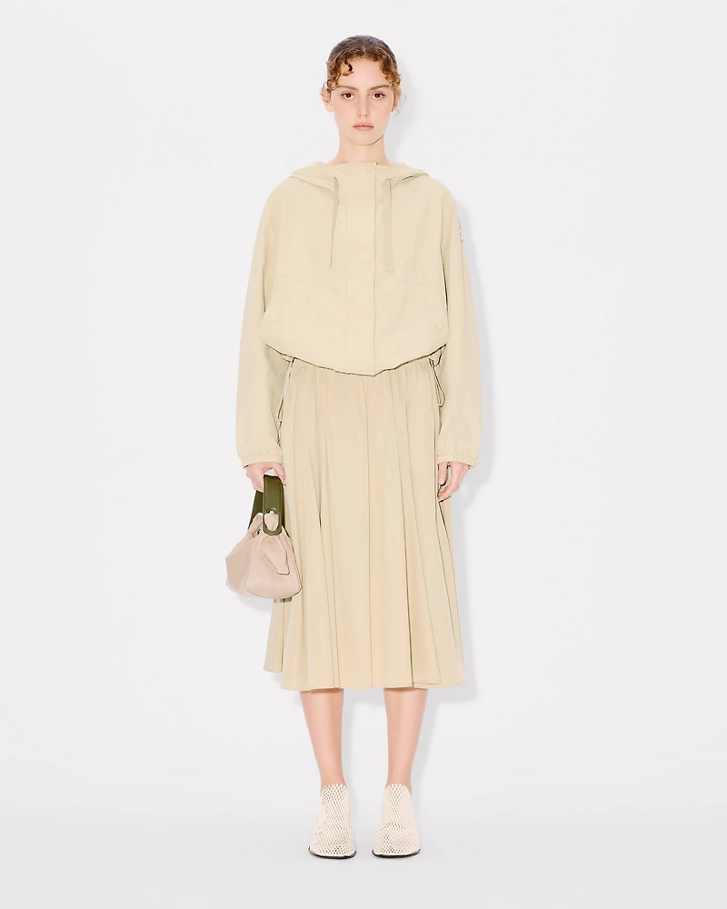 'Boke Flower 2.0' midi skirt technical cotton
