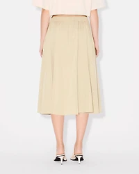 'Boke Flower 2.0' midi skirt technical cotton