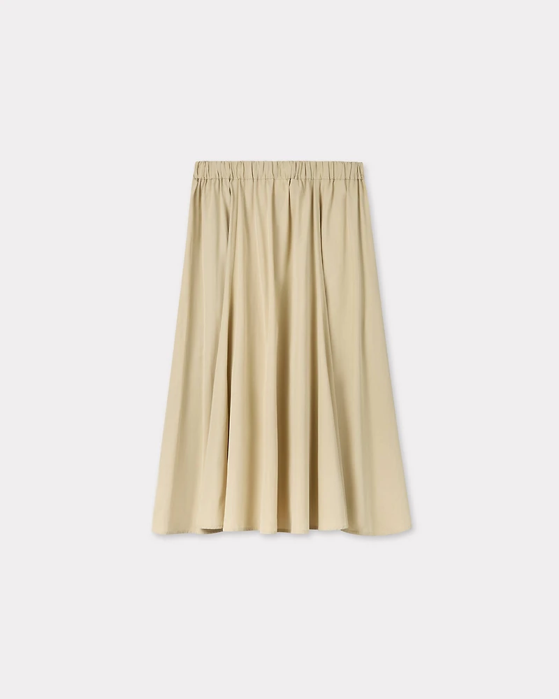 'Boke Flower 2.0' midi skirt technical cotton