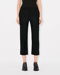 Cropped pants virgin wool