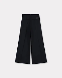 Wide leg pants virgin wool