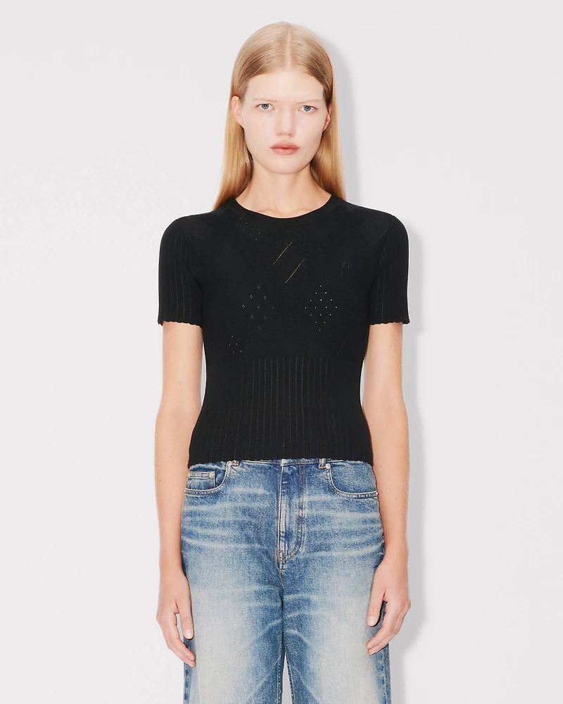 Top stretch lace