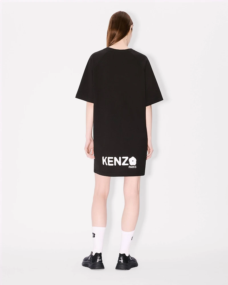 'Boke Flower 2.0' embroidered oversized T-shirt dress cotton