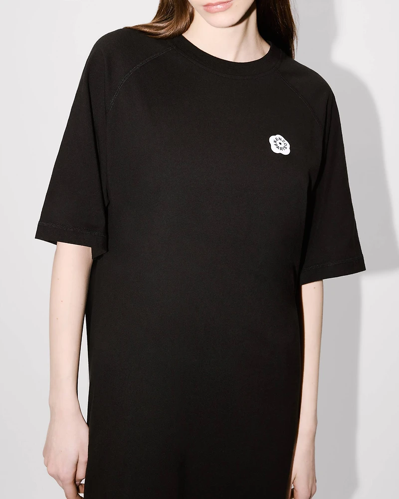 'Boke Flower 2.0' embroidered oversized T-shirt dress cotton