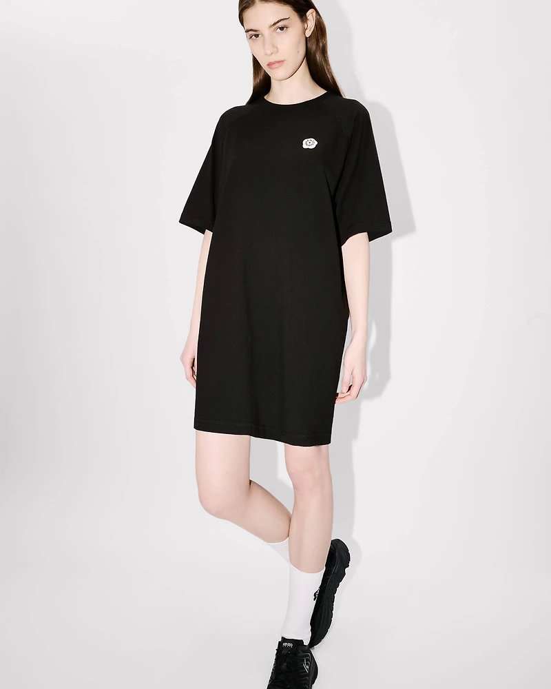 'Boke Flower 2.0' embroidered oversized T-shirt dress cotton