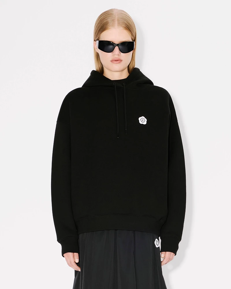 'Boke Flower 2.0' embroidered oversized hoodie cotton