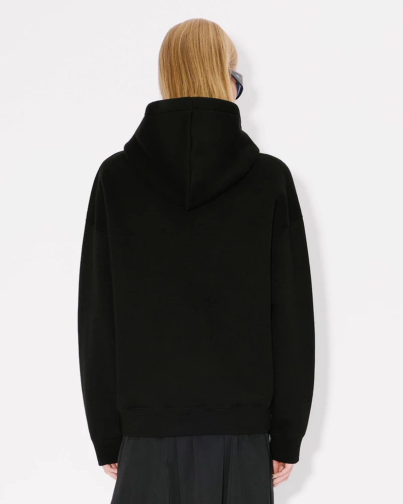 'Boke Flower 2.0' embroidered oversized hoodie cotton