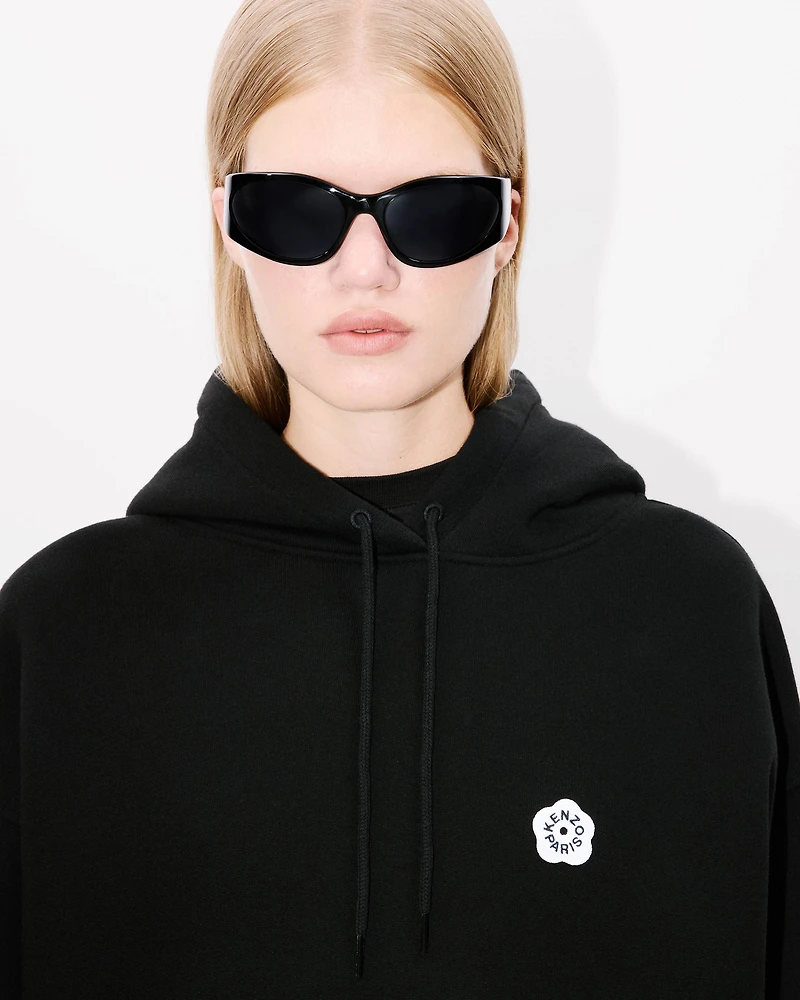 'Boke Flower 2.0' embroidered oversized hoodie cotton