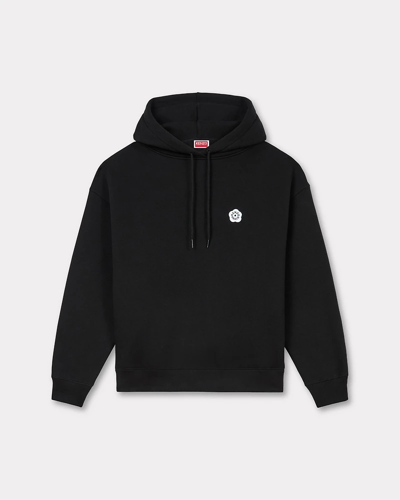 'Boke Flower 2.0' embroidered oversized hoodie cotton