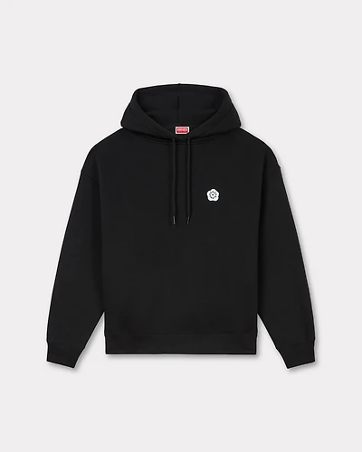 'Boke Flower 2.0' embroidered oversized hoodie cotton