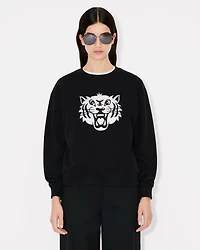 'KENZO Happy Tiger' embroidered sweatshirt cotton
