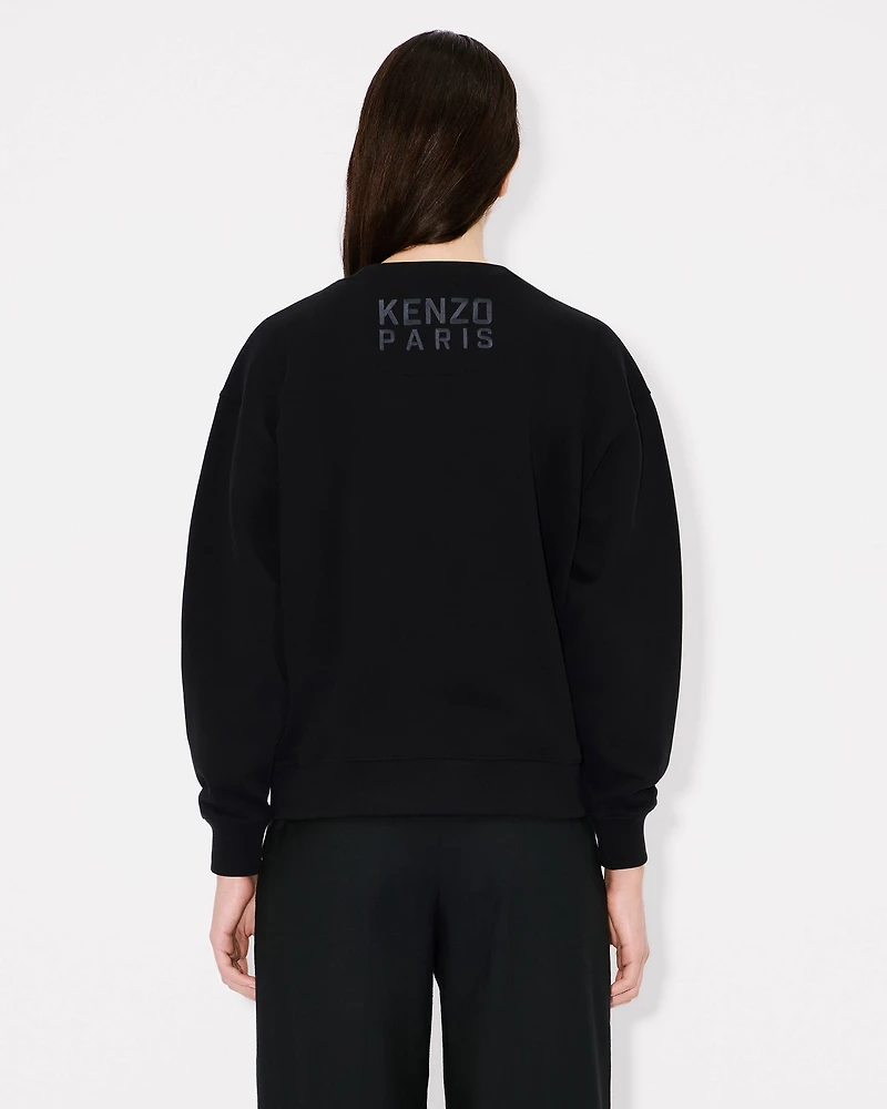 'KENZO Happy Tiger' embroidered sweatshirt cotton