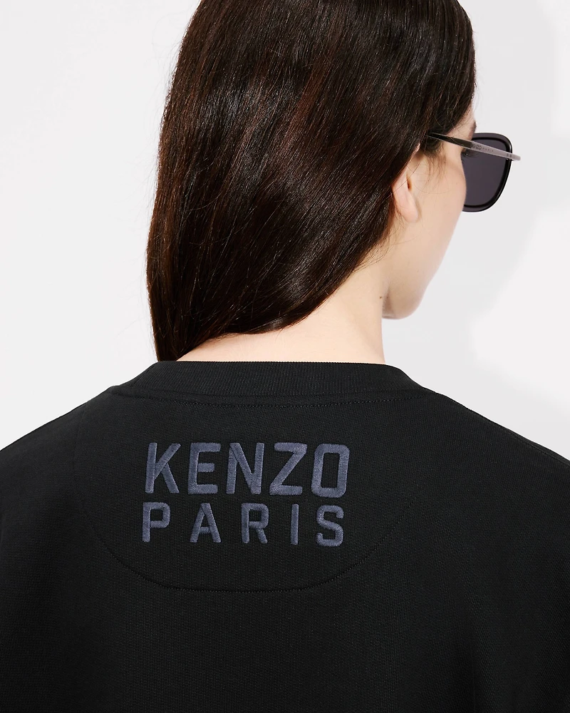 'KENZO Happy Tiger' embroidered sweatshirt cotton