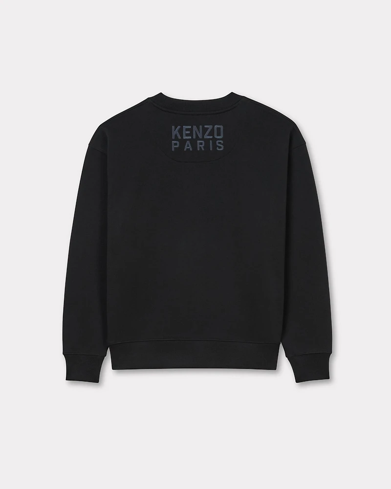 'KENZO Happy Tiger' embroidered sweatshirt cotton