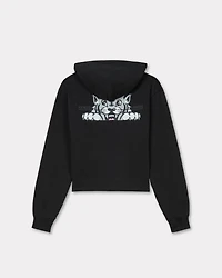 'KENZO Happy Tiger' zipped hoodie cotton