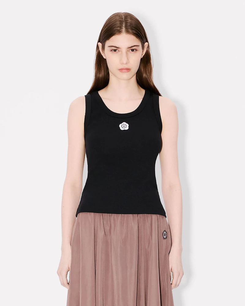 'Boke Flower 2.0' rib tank top