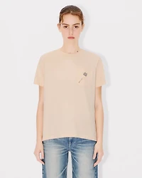 'Boke Flower' embroidered loose T-shirt cotton