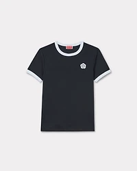 'Boke Flower 2.0' embroidered rib T-shirt