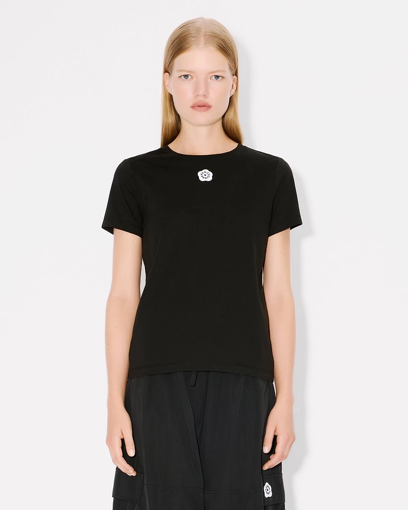 'Boke Flower 2.0' embroidered T-shirt cotton
