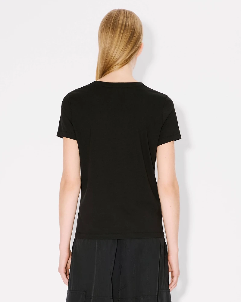 'Boke Flower 2.0' embroidered T-shirt cotton
