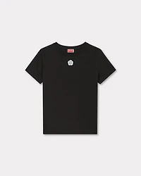 'Boke Flower 2.0' embroidered T-shirt cotton
