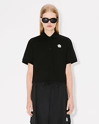 'Boke Flower 2.0' embroidered polo cotton