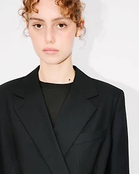 Kimono blazer virgin wool