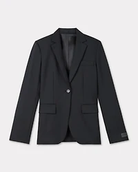 Waisted blazer virgin wool